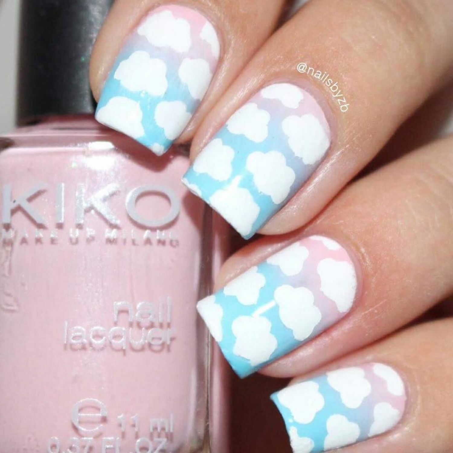 Clouds Stencils for Nails, Nail Stickers, Nail Art, Nail Vinyls