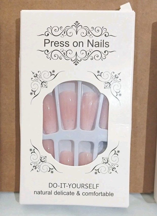 Lot Of 3 Packs – False Nails Beautiful Nail Do it Yourself 24 Pcs Each