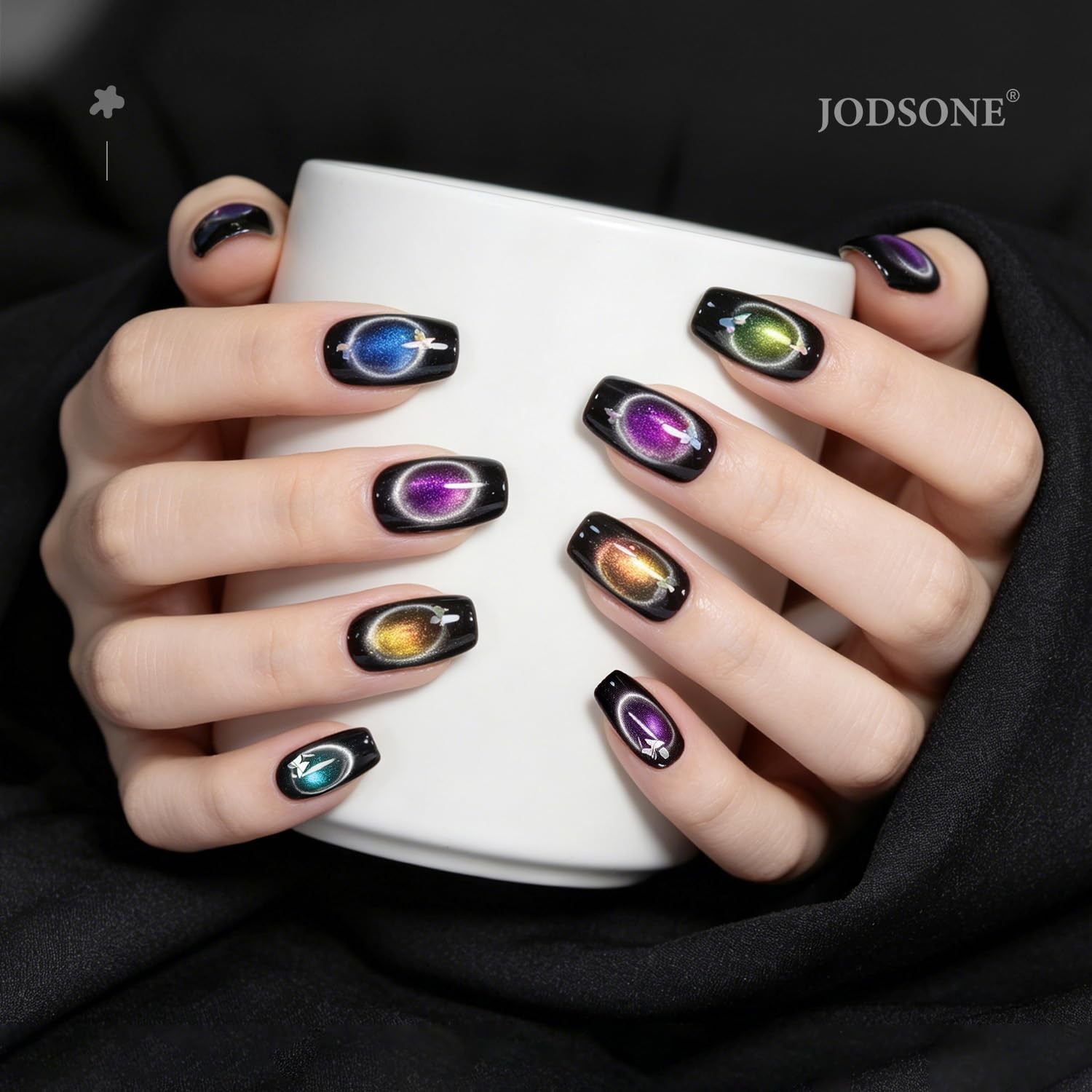 Ring Cat Eye Magnet Set for Nails with Hollow Circle,Ball Magnet & 3-in-1 Mag…