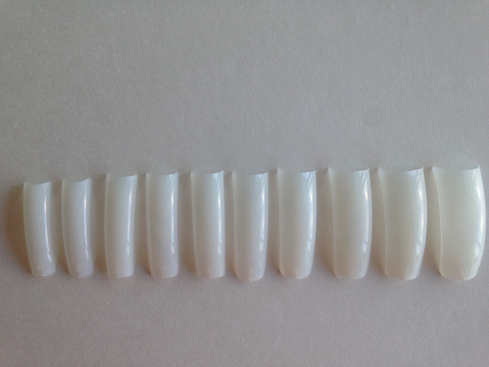 U.S Nail, Natural Color Tips | Size #0 – #9,U.S.A Seller.