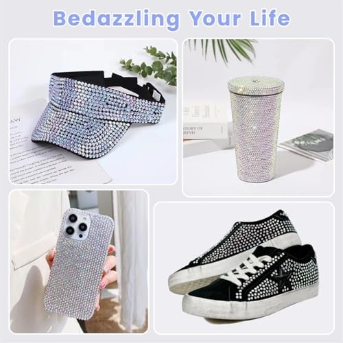 2 Pack Rhinestone Picker Tool Dotting Pen, Wax Pencil for Black & White
