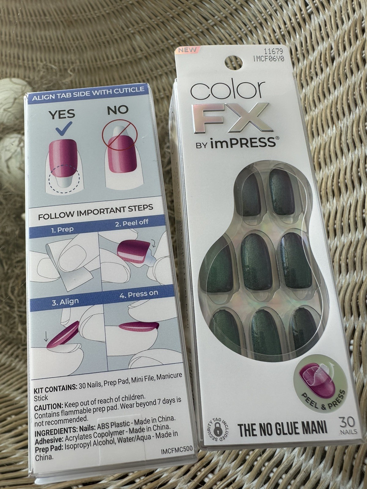 Color FX by impress 11679 Green