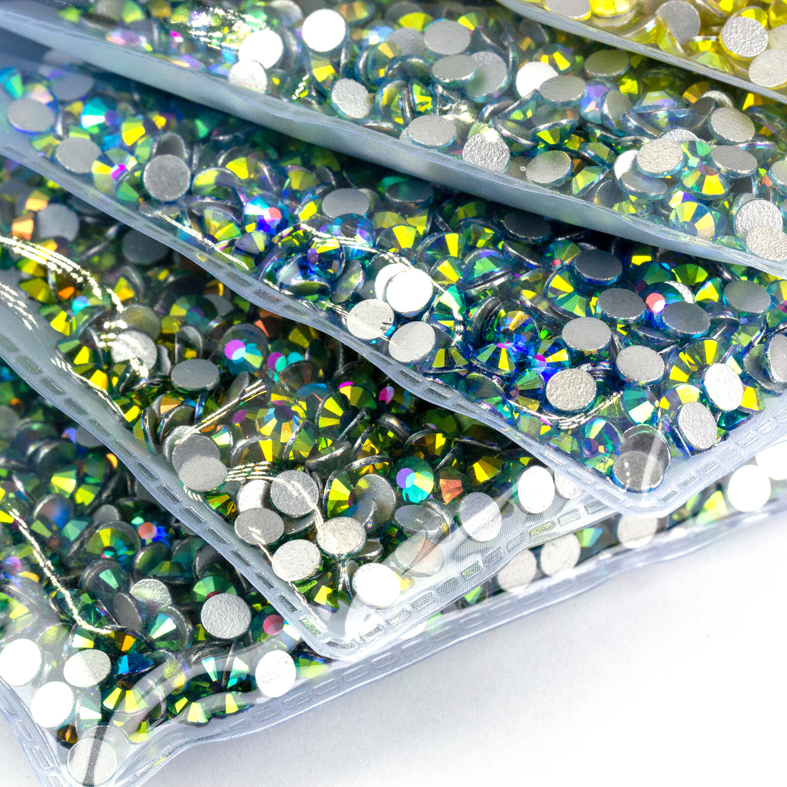 1440pcs SS16(4mm) Crystal Glass Rhinestones Flatback Gems for Nail Art and Craft