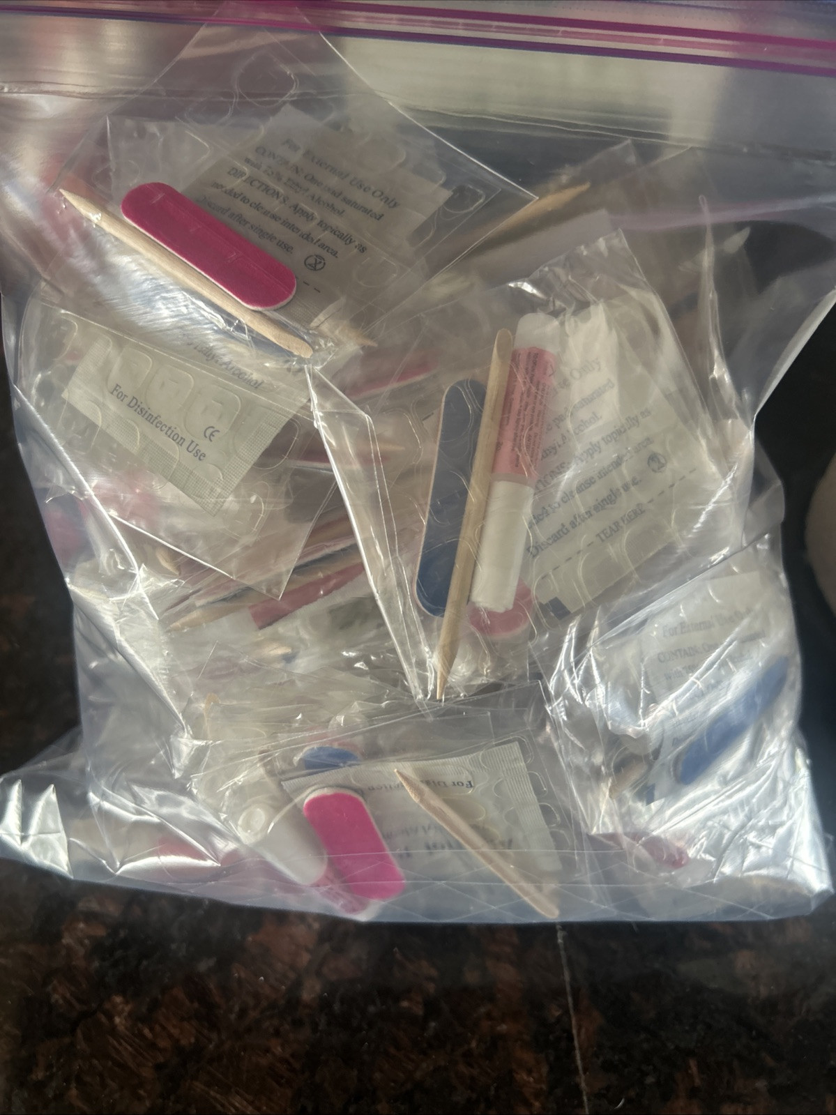 Press On Nail Kit 5 Piece Set Lot Of 2