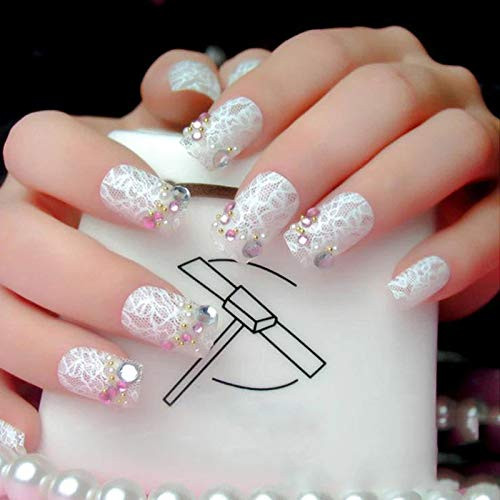 Holographic Nail Foil Transfer Stickers Black White Lace Laser Foils Nail Art