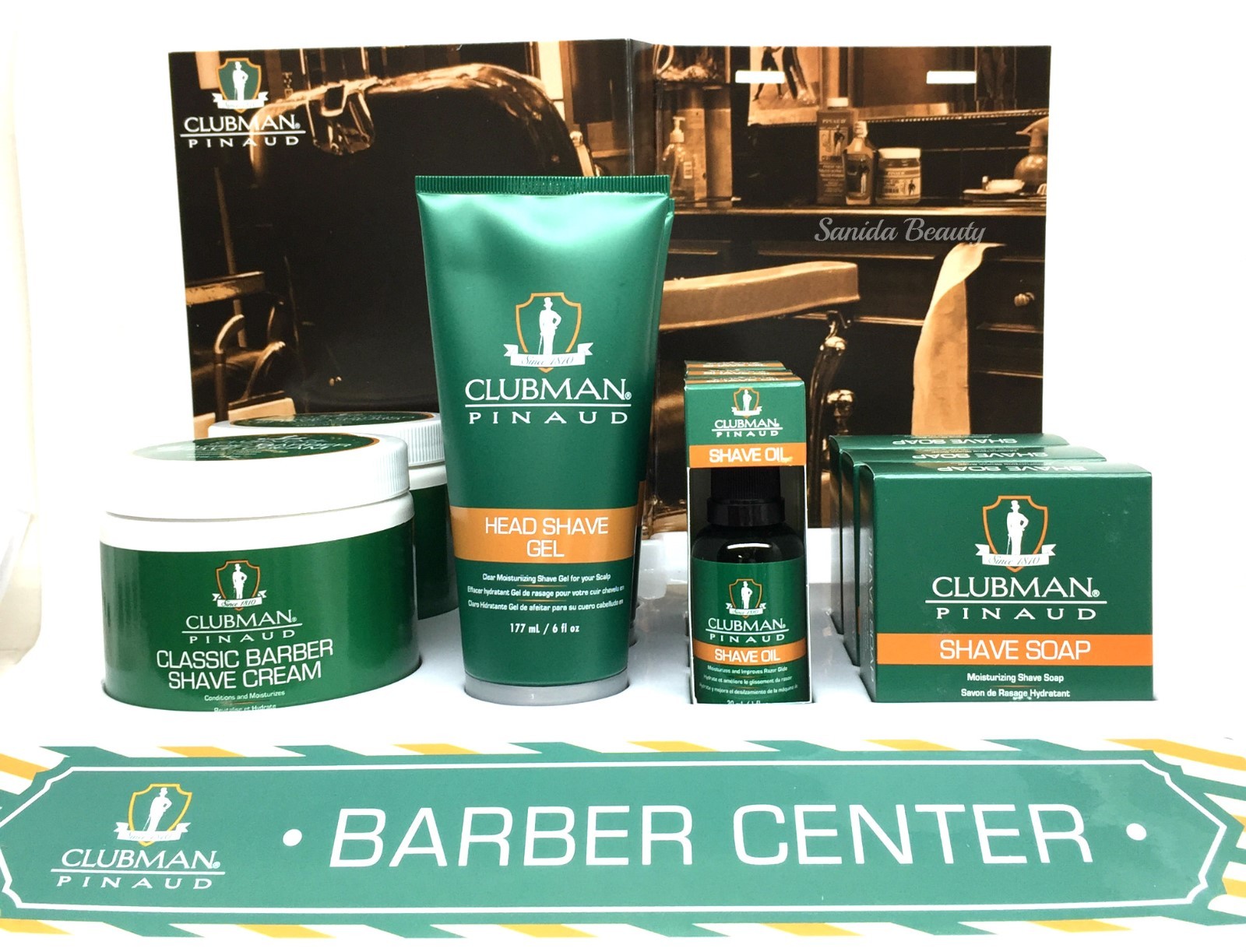CLUBMAN PINAUD SHAVE CREAM AND SHAVE GEL – Pick your choice