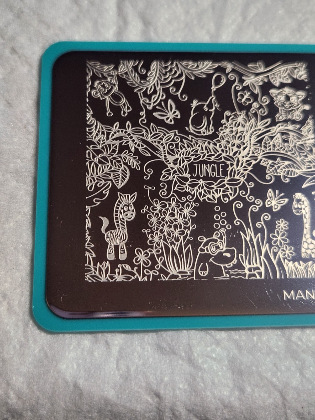 Maniology Nail Stamping Plate M140 Land and Sea