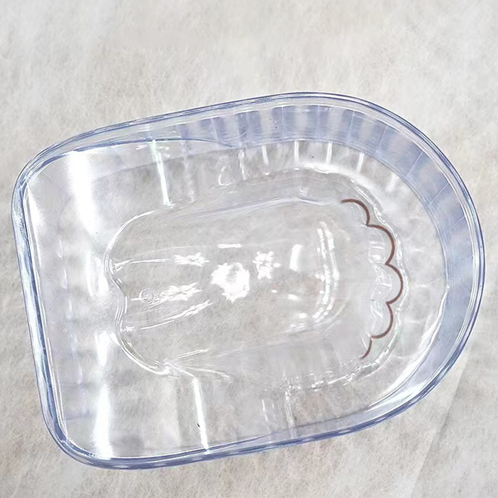Nail Soaking Bowl Acrylic Manicure Transparent