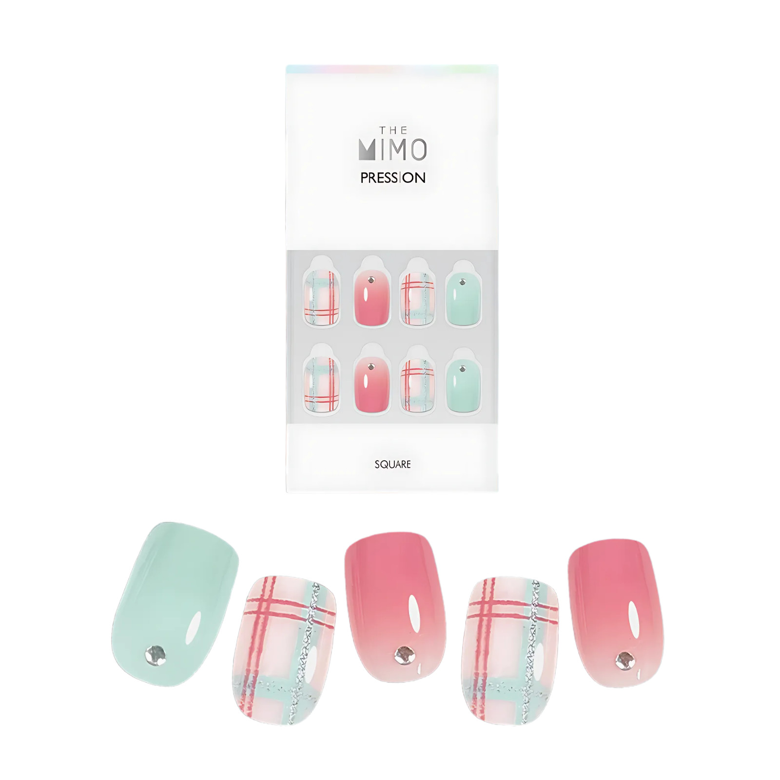 TPU Press-On Nails – Reusable Glossy Look | 24 Tips | Soft, Flexible, No Damage