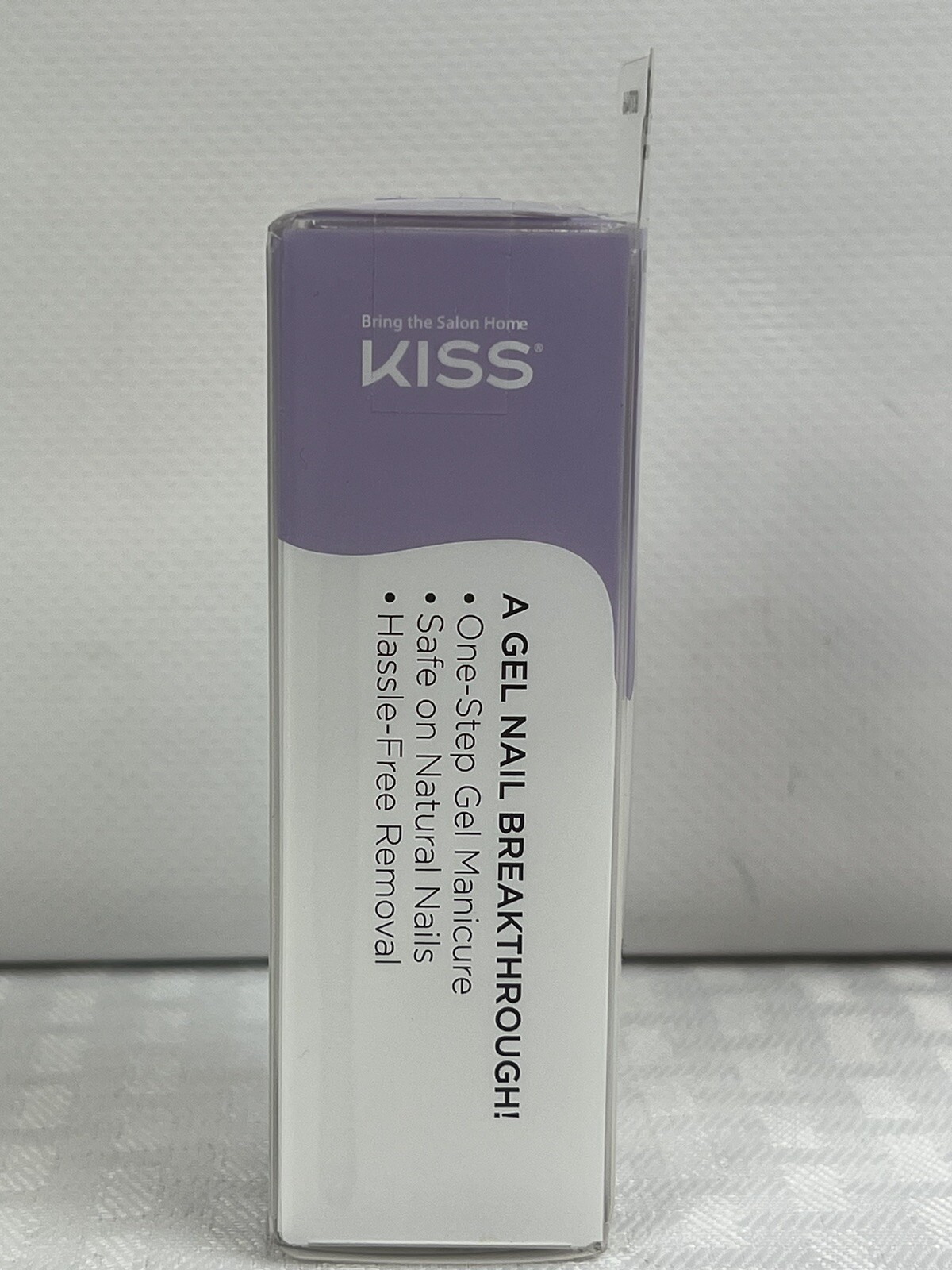 NIB Kiss Impress Color Press-On Nail 83746 007 Picture Purplect Z01412