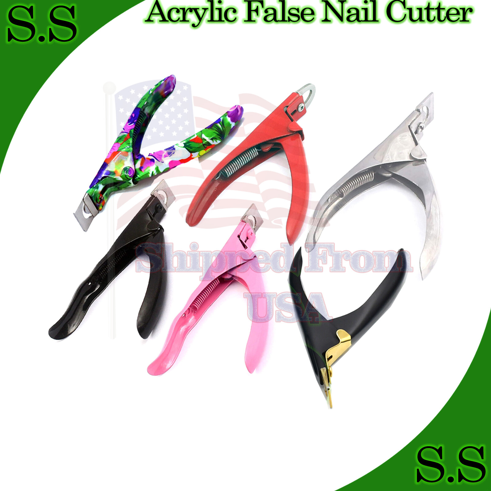Acrylic False Nail Tip Cutter Clipper Slicer Nails Edge Salon Art Tip Trimmer