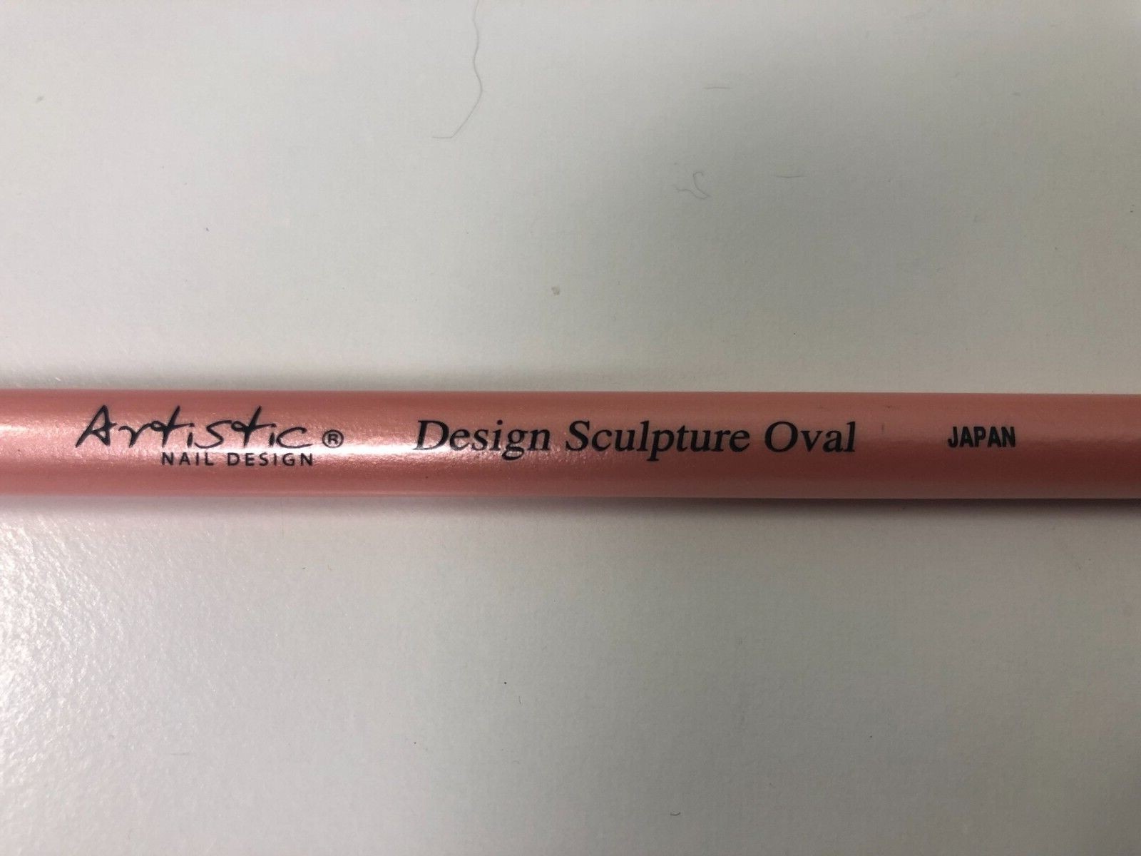 Artistic Nail Design Sculpture Oval Brush – Peach- Made in JAPAN
