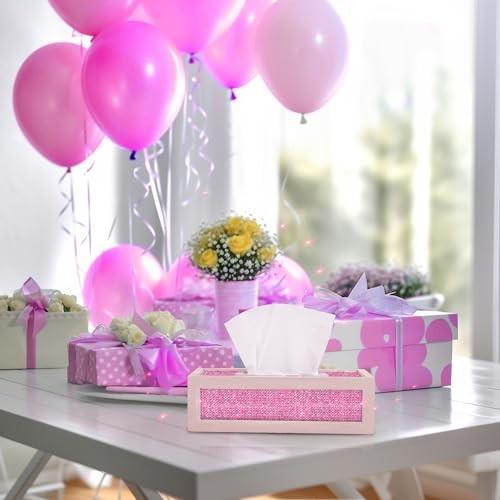 Self Adhesive Rhinestone Ribbon Crystal Strips, 3 Yards Width-0.43 inch Pink AB