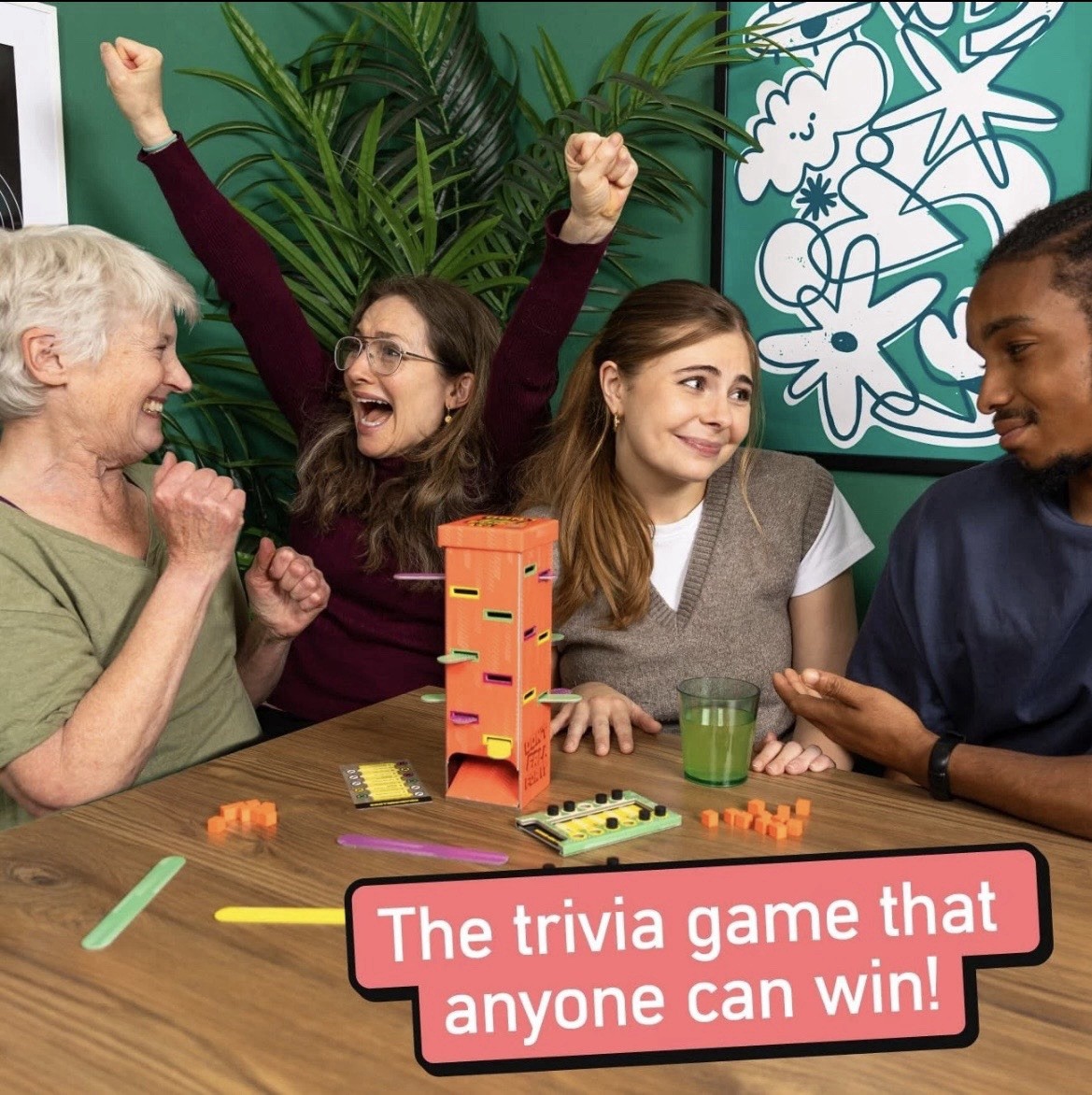 Don’t Fall for It Tower Trivia Game Ages 10+ Family Fun