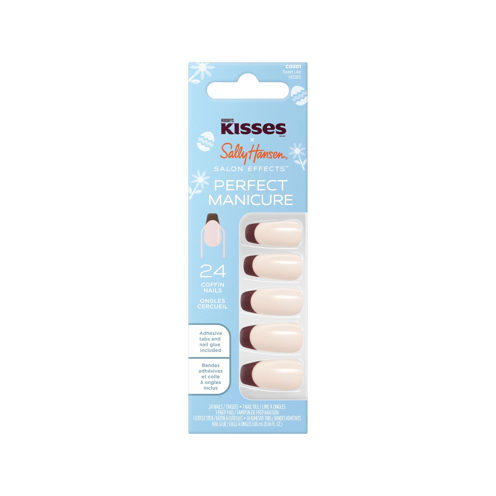 Sally Hansen Salon Effects Perfect Manicure x Hershey’s Kisses – Sweet Like