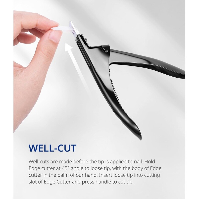 Professional Adjustable Stainless Steel Nail Clippers Acrylic Fake Nails Tools