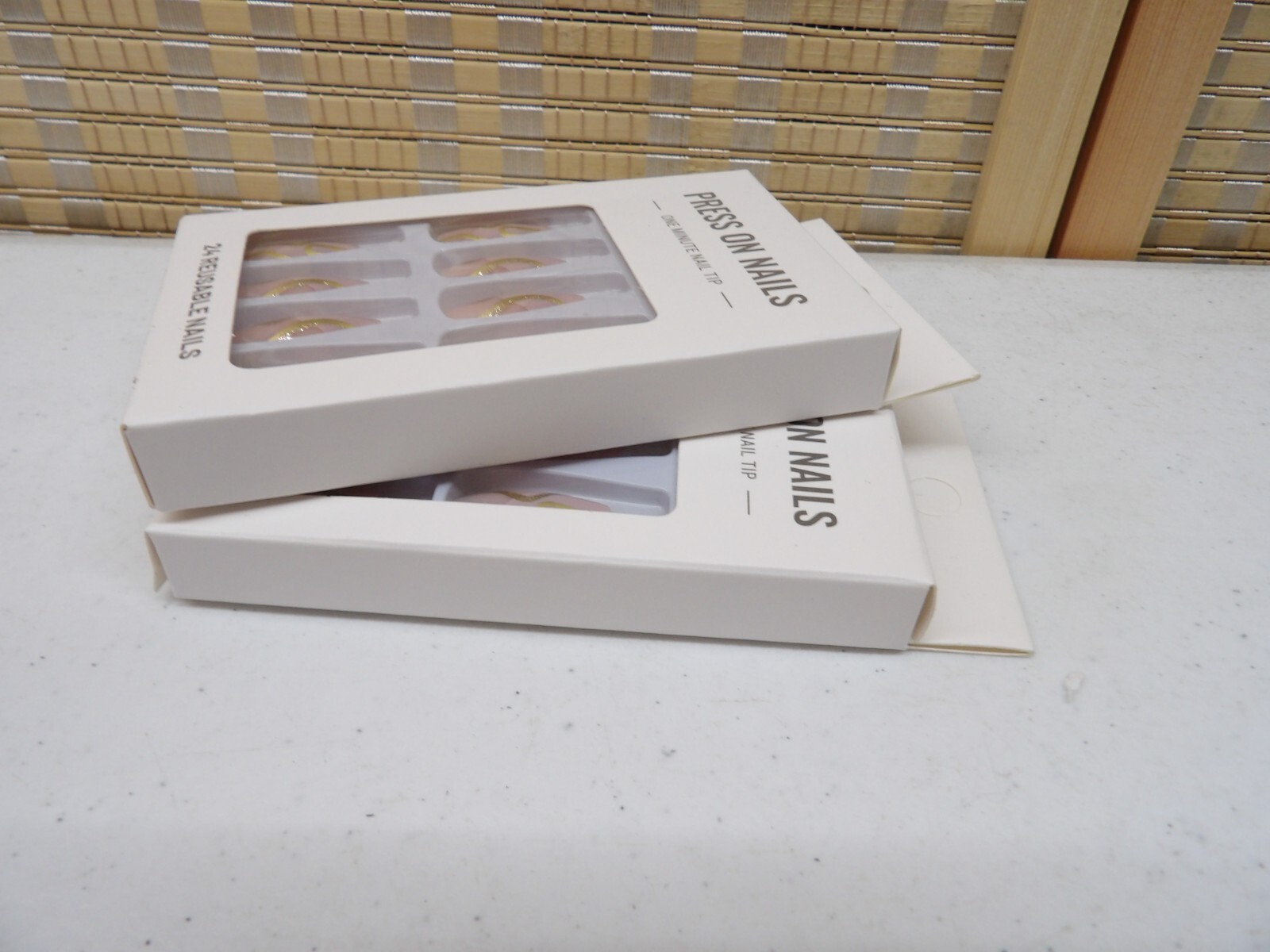 False Nails One Minute Nail Tip Lot Of (2) packs of 24 Each
