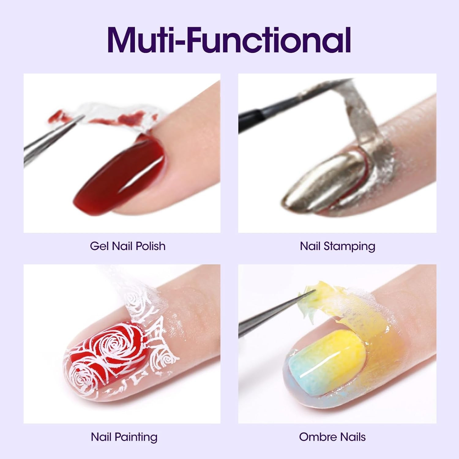 Liquid Latex for Nails, Peel off Cuticle Guard for Nail Polish Skin Barrier P…