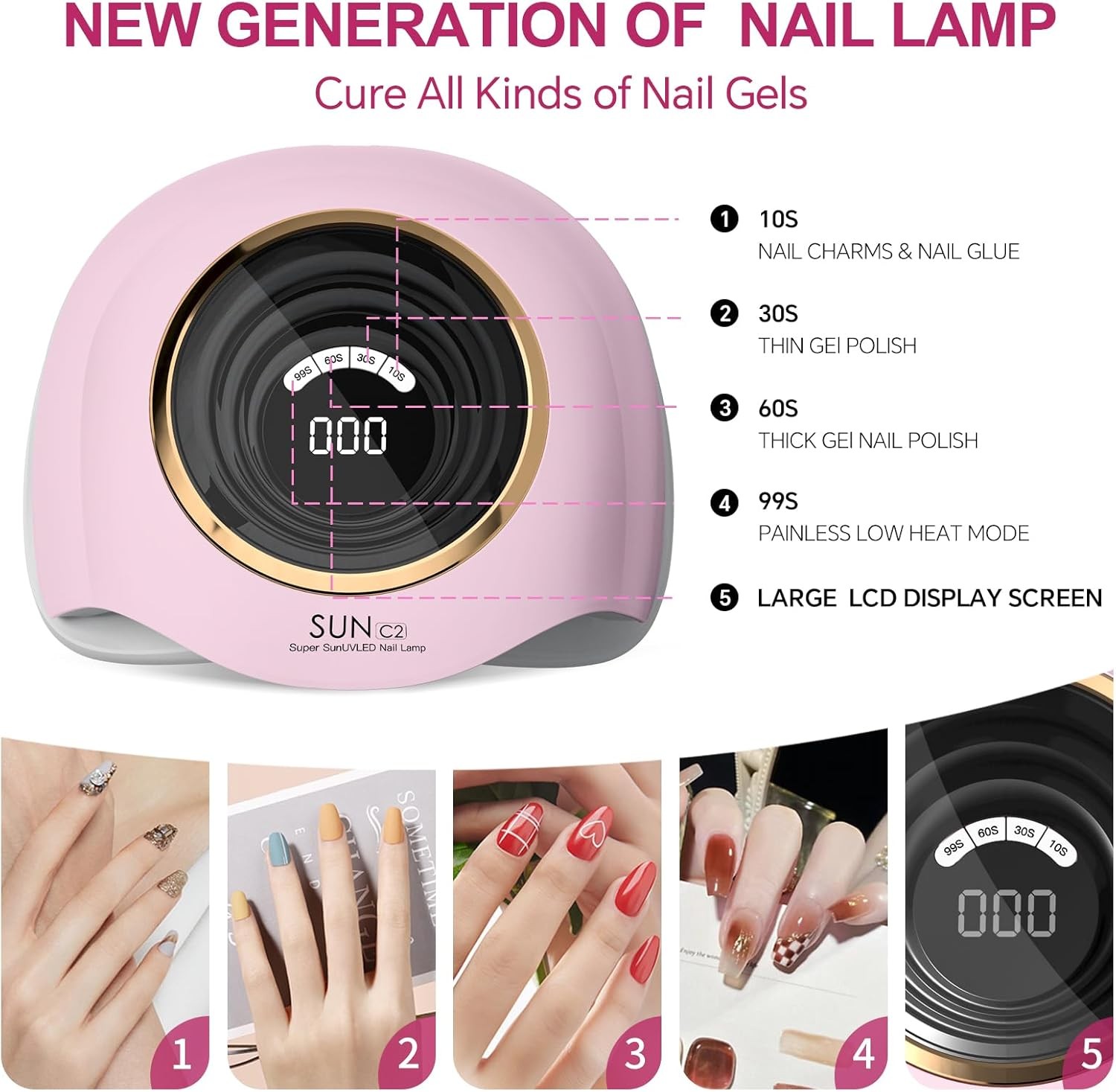 Profal UV LED Nail Lp Beads – Fastest l Curing Dryer for