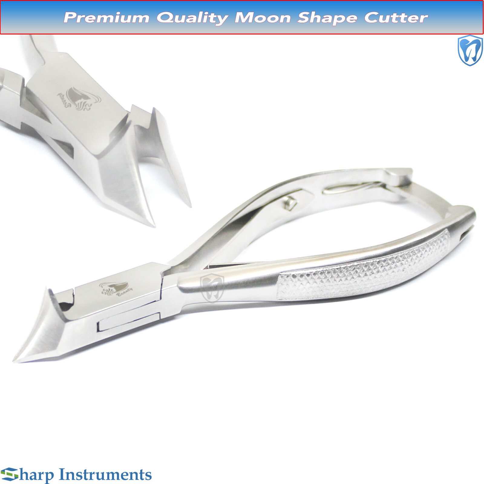 Professional Cutter Moon Shape ToeNail Extra Thick Nail Cutter Clipper Chiropody