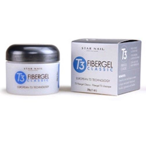 Star Nail T3 Fiber Gel Classic European flexible sculpting gel 8 colors 1oz(28g)