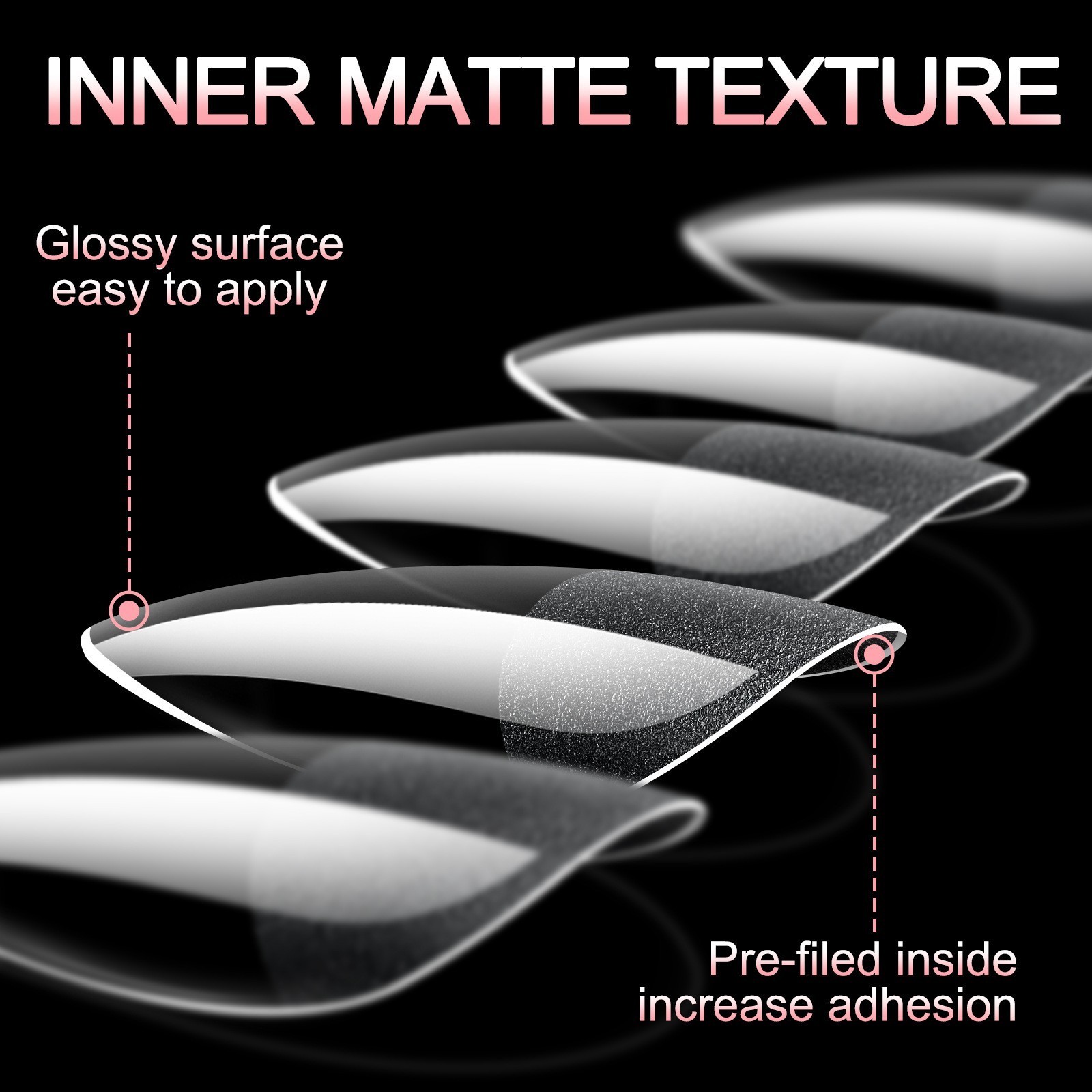 Soft Gel Tips 360PCS Full Cover Fake Nails Almond/Coffin/Oval/Square Nail Tips