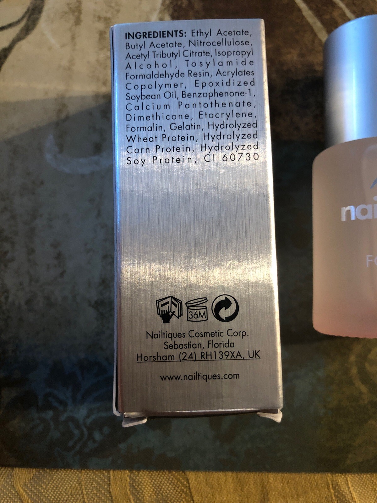 nailtiques formula 1 15 Ml / 1/2 Oz Bottle