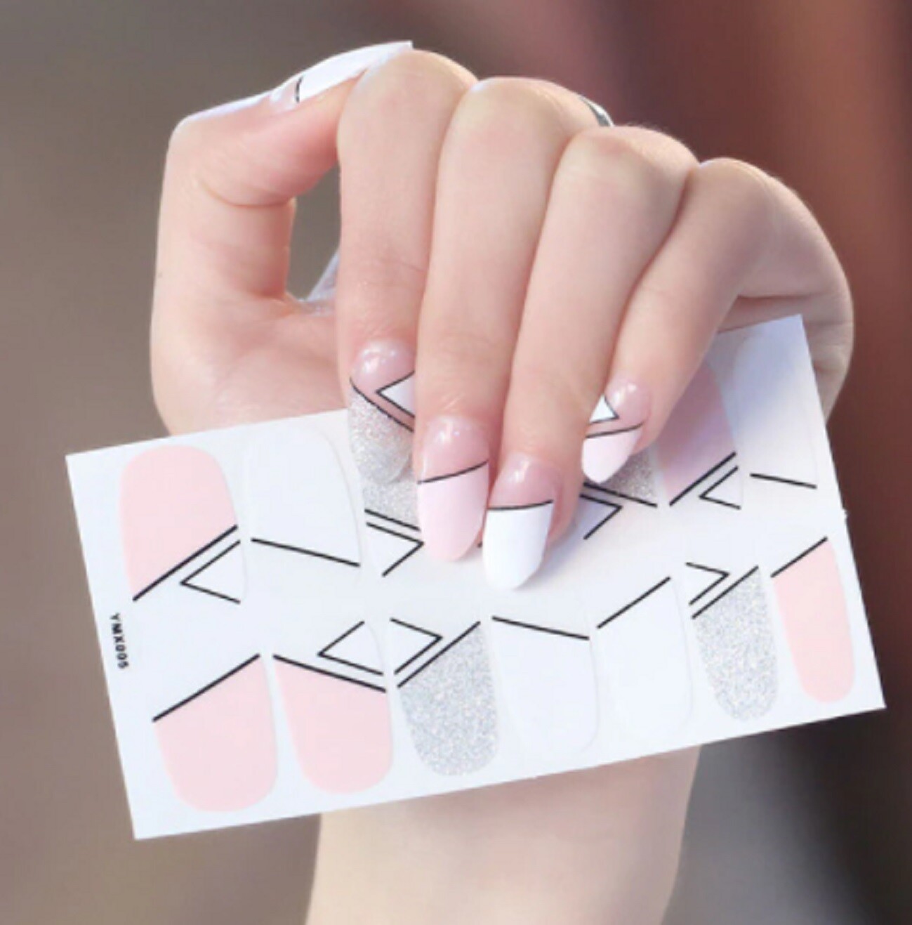 14 pcs/sheet Nail Art Self Adhesive Water Proof Nail Wraps