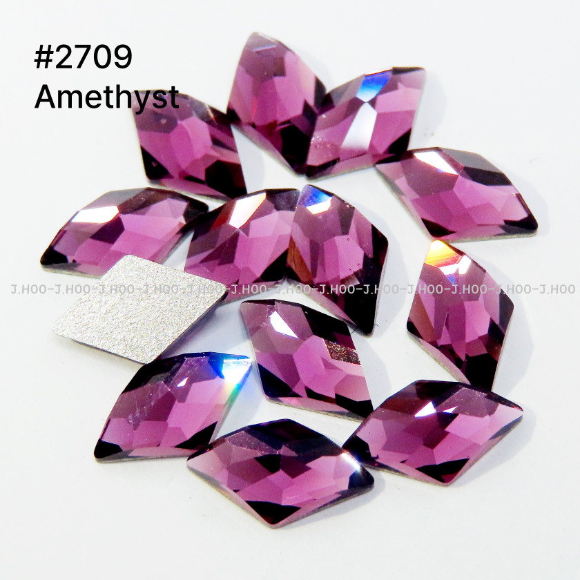 Swarovski 2709 Rhombus Flat Back 10*6mm(2pcs)