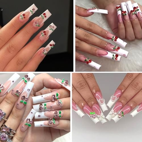 3D Nail Charms – Multiple Shape, Shiny 8# Multiple shapes nail charms