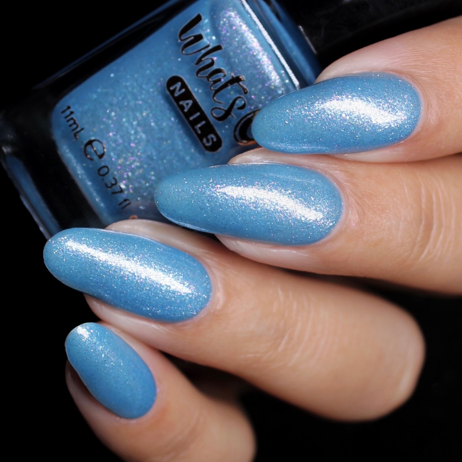 Hero Below Zero Regular Polish (Light Blue Shimmer), Nail Polish for Nail Art