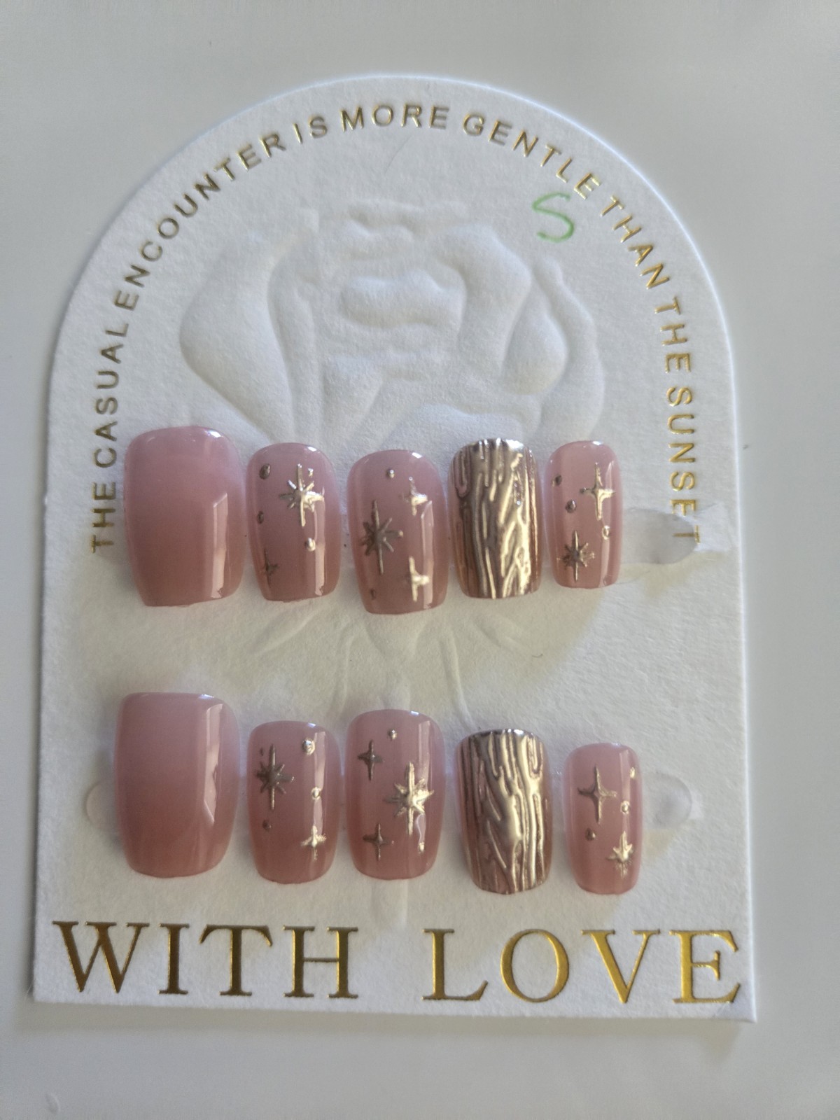 Handmade Press On Nails Lot #5 (Set of 10) Short Size Small BRAND NEW