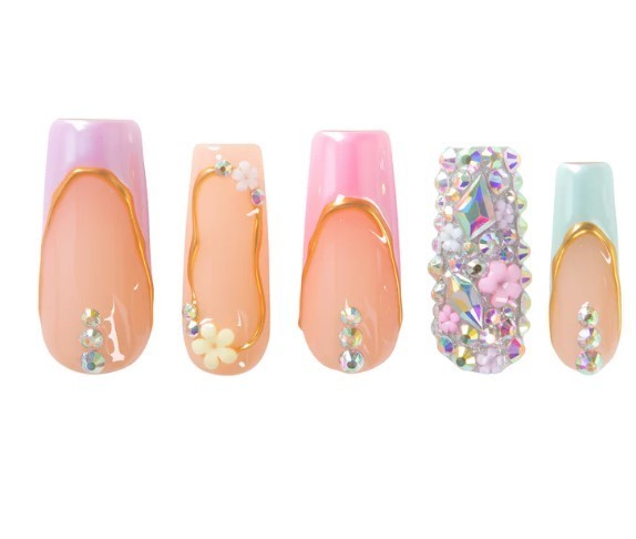 Lovful – Pastel Fantasy Handmade Nails H652 (L)