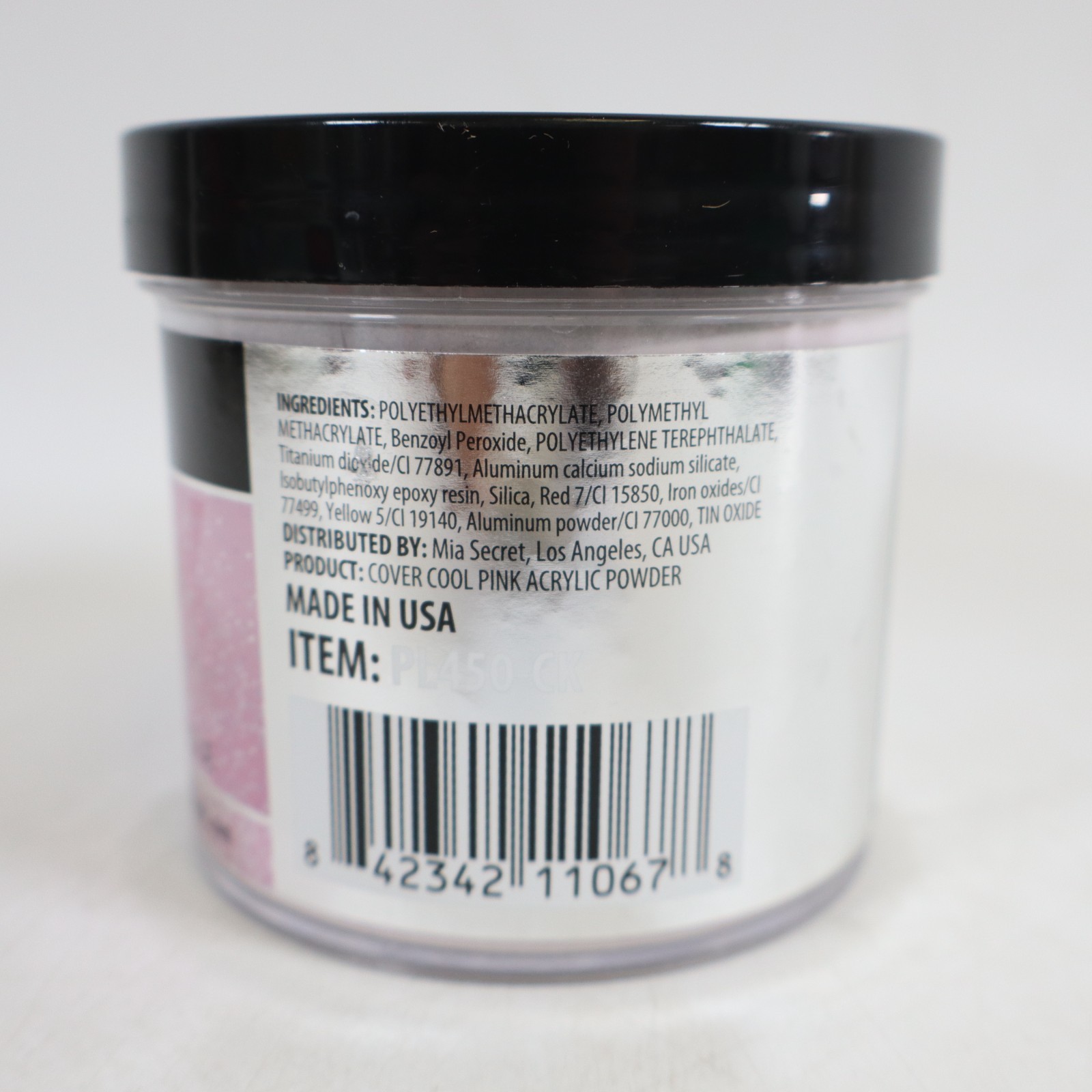 Mia Secret Acrylic Powder Cover Cool Pink Trendy Nail Polish Powder 8 Ounce