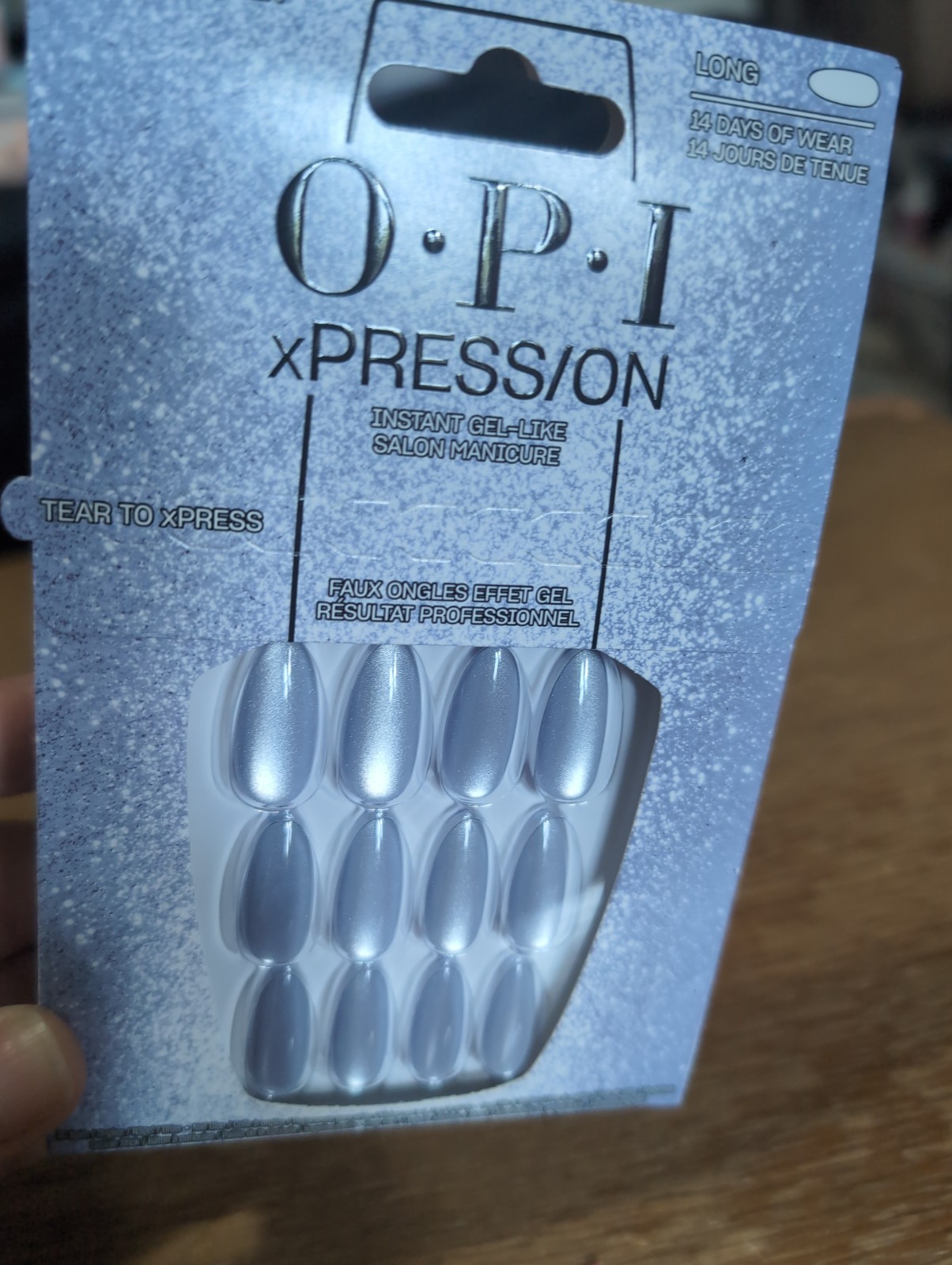 OPI xPress On – Trailglazer Instant Gel-Like Salon Manicure Long Nails Sealed