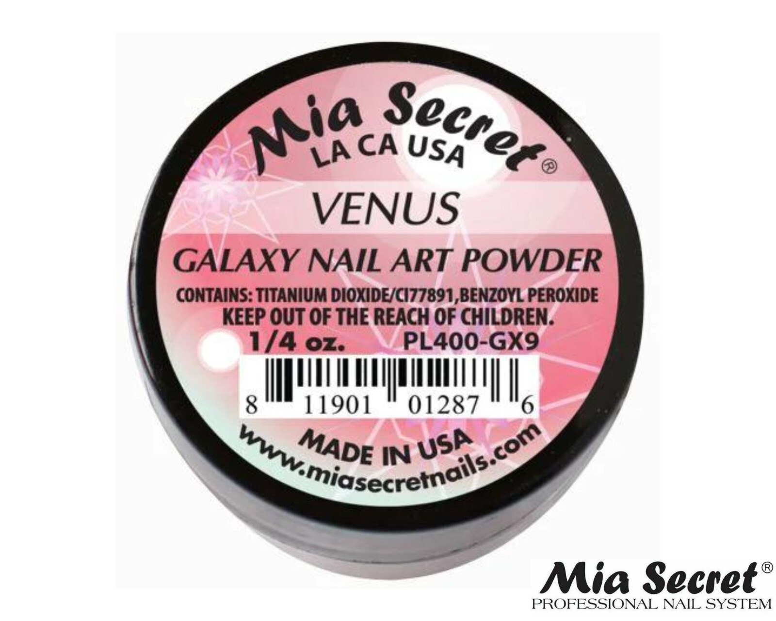 Mia Secret Nail Art Powder Galaxy Collection (VENUS) 1/4oz