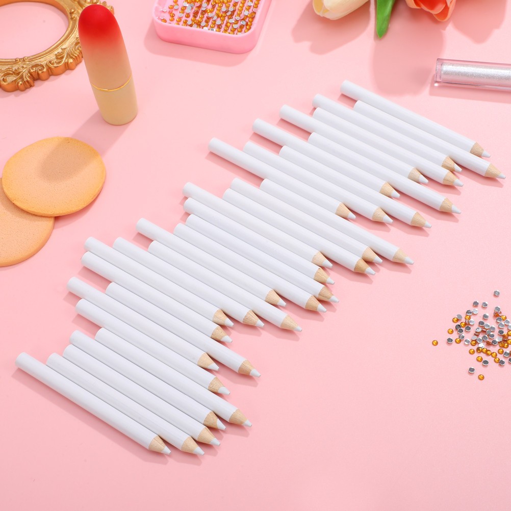 30pcs Nail Art Pencil Pen Dotting Pick Up Rhinestones Crystal Bead Picking Pen