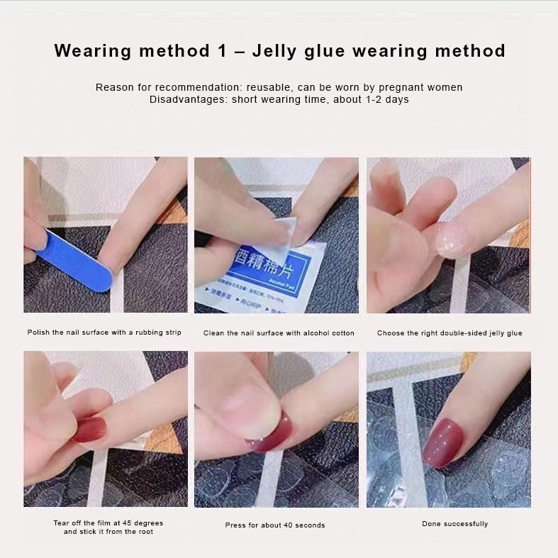 Fabufabu 3d Press On Nails – Handmade Unique Fake Nails, Artistic Design