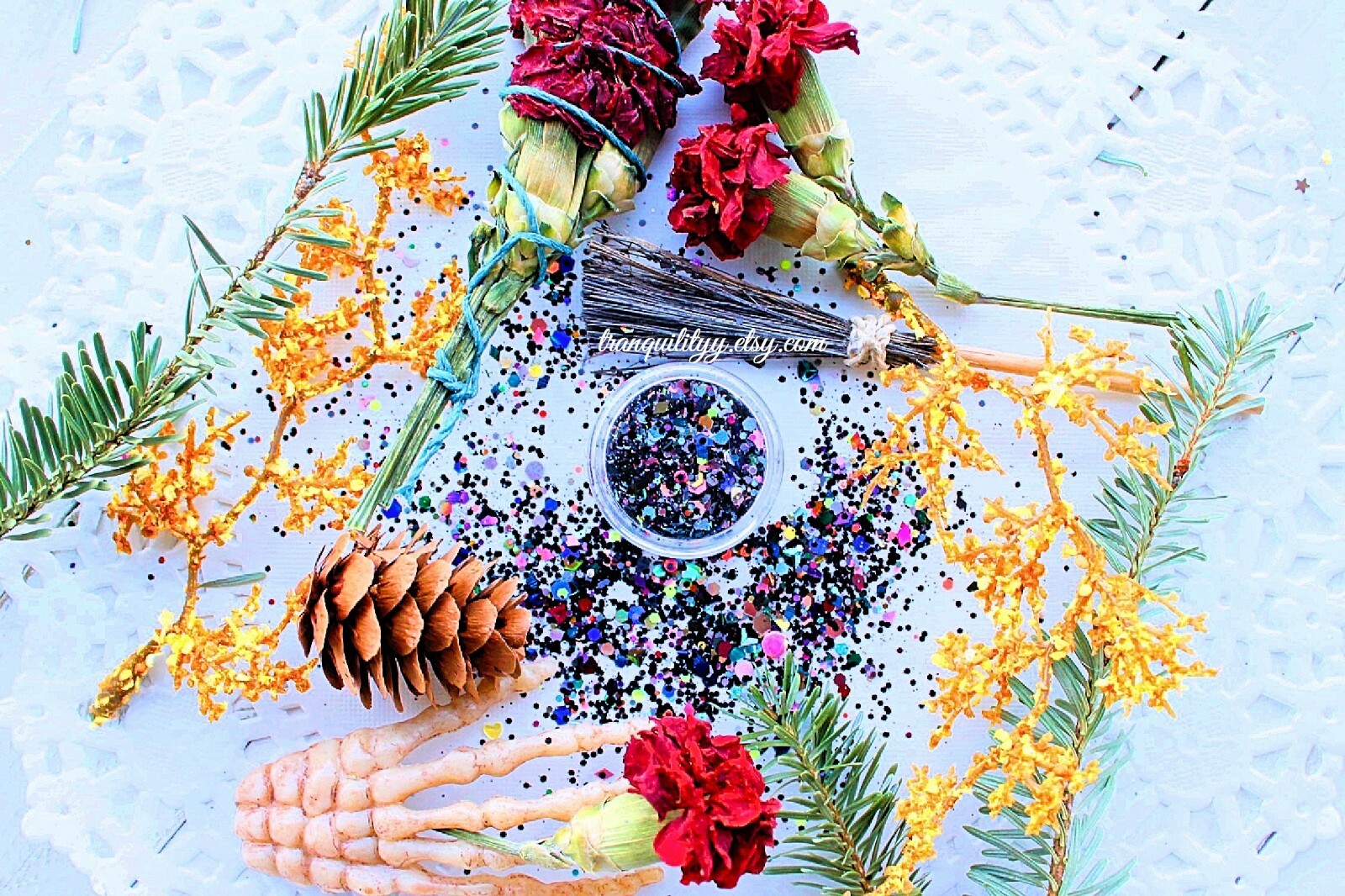 FREE SHIPPING Glitter Mix, Black Magick, Tumblrs, Geode , Resin Art, 2 TEASPOON