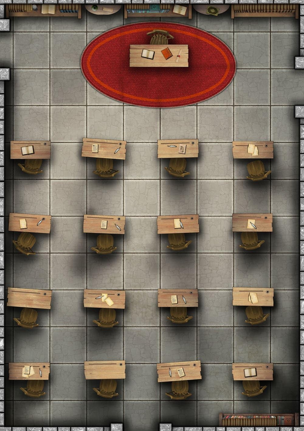 Big Book of Battle Mats Rooms Vaults & Chambers by Loke | Compact, Multicolor