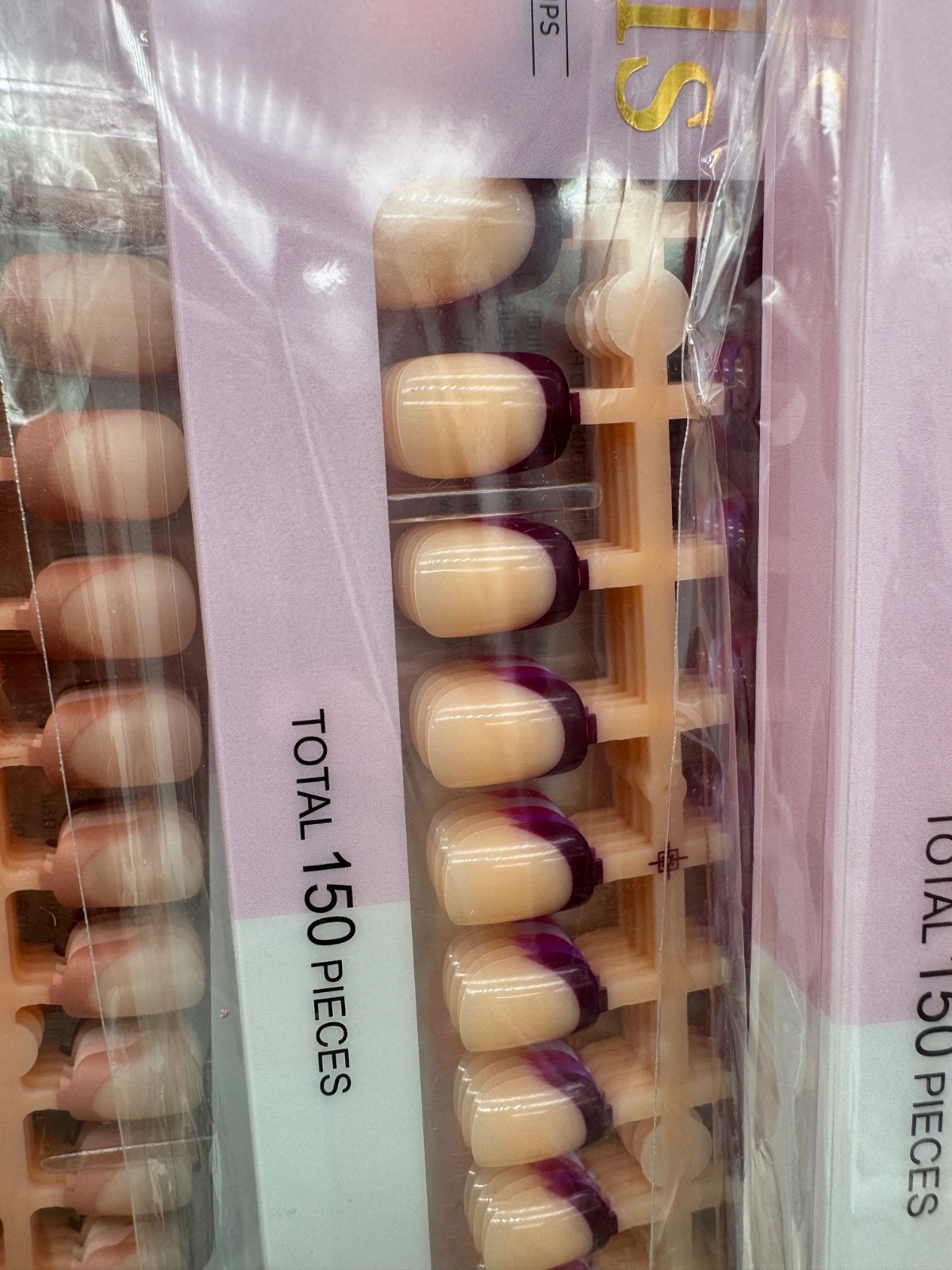 Press-On Nails Lot of 8 Various Colors and Designs OVER 700 PIECES