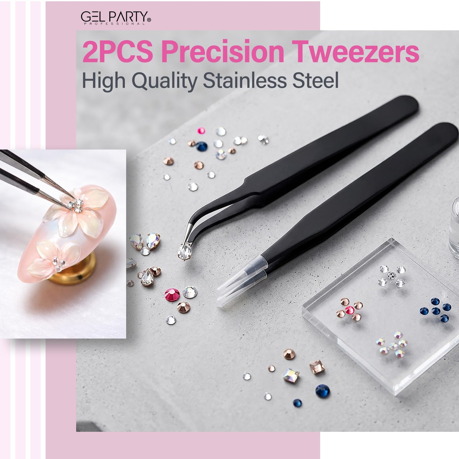 38 Pcs Professional Nail Art Brush Kit – All-in-One Nail Design Tools Set wit…