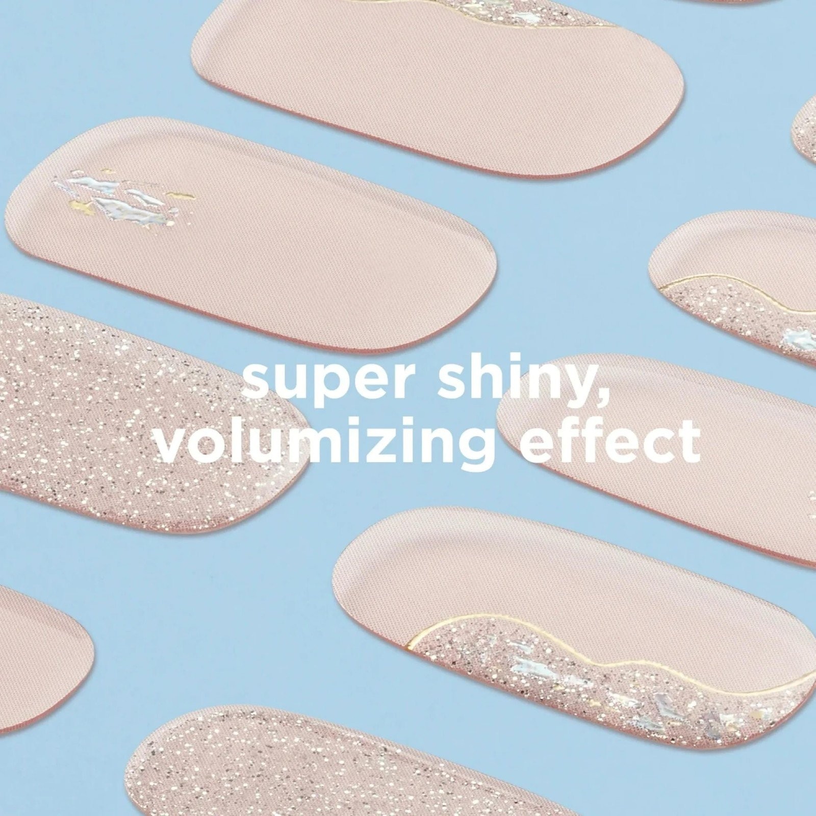 Sally Hansen Salon Effects, Powdered Sky​, Nail Strips, No UV Light Needed,…