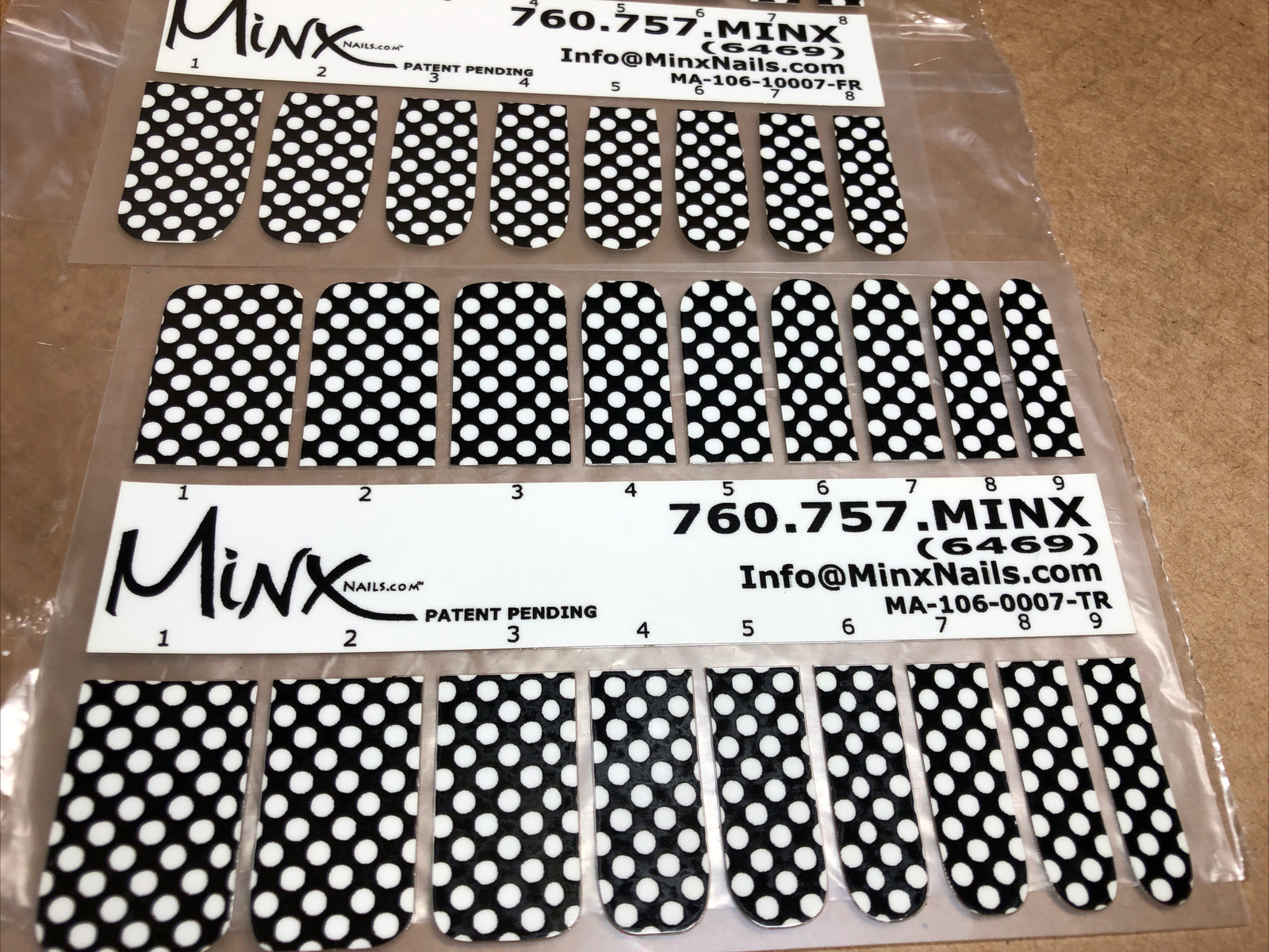 Minx Foil Nail Cover Nail Art Sticker Manicure Wraps