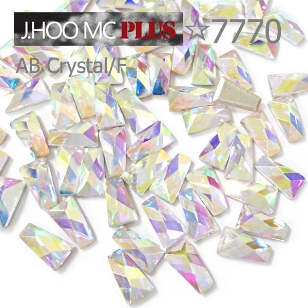 J.HOO Crystal 7770 Wing Flat Back Rhinestones 12x7mm Nail Art (6pcs)