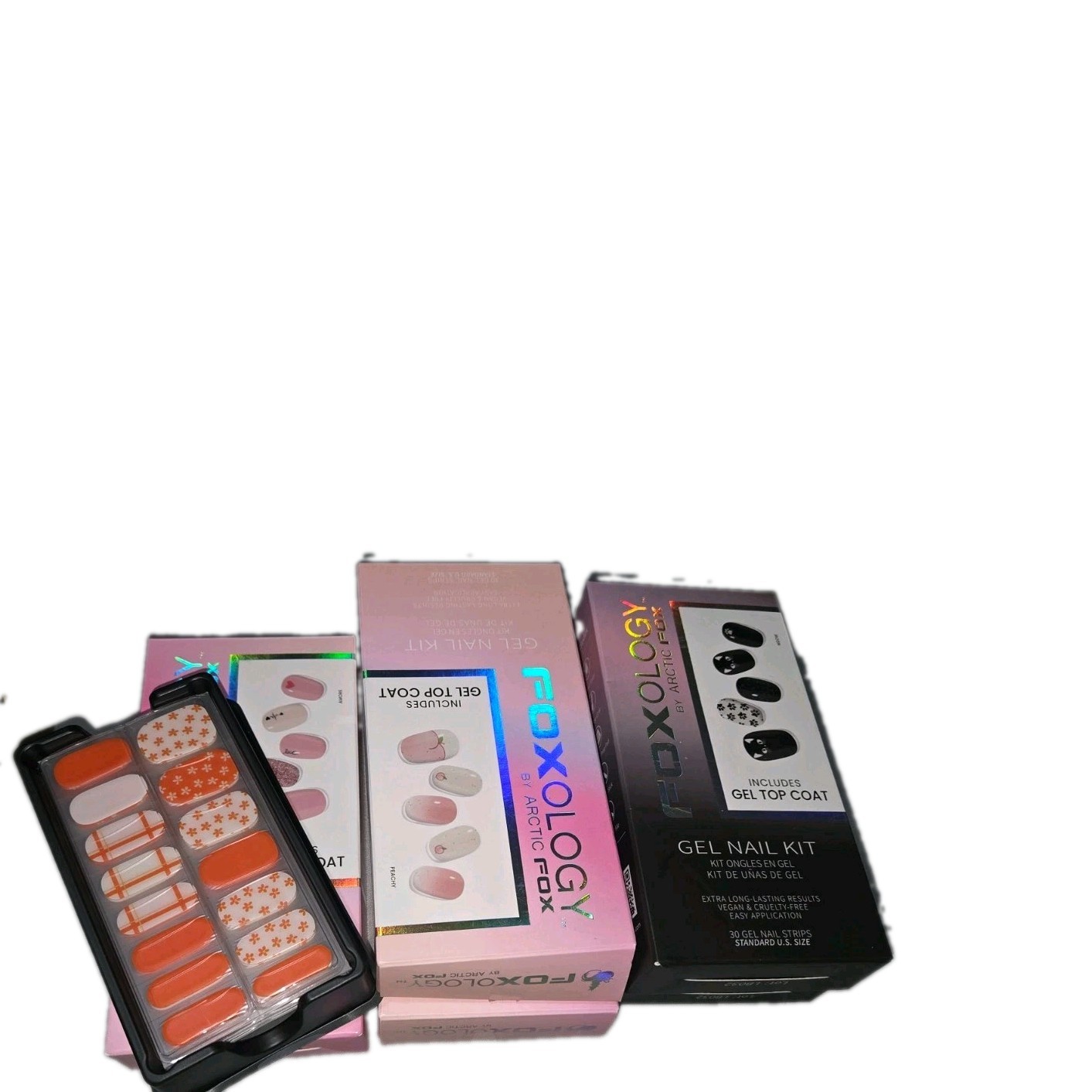 Foxology Gel Nail Kit Lot Of 6