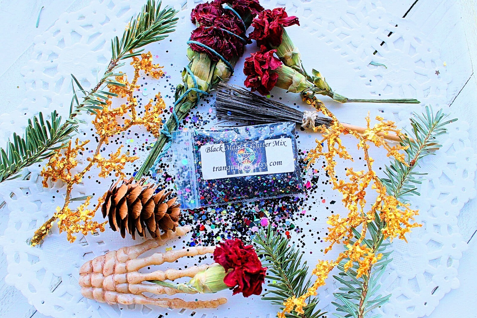 FREE SHIPPING Glitter Mix, Black Magick, Tumblrs, Geode , Resin Art, 2 TEASPOON