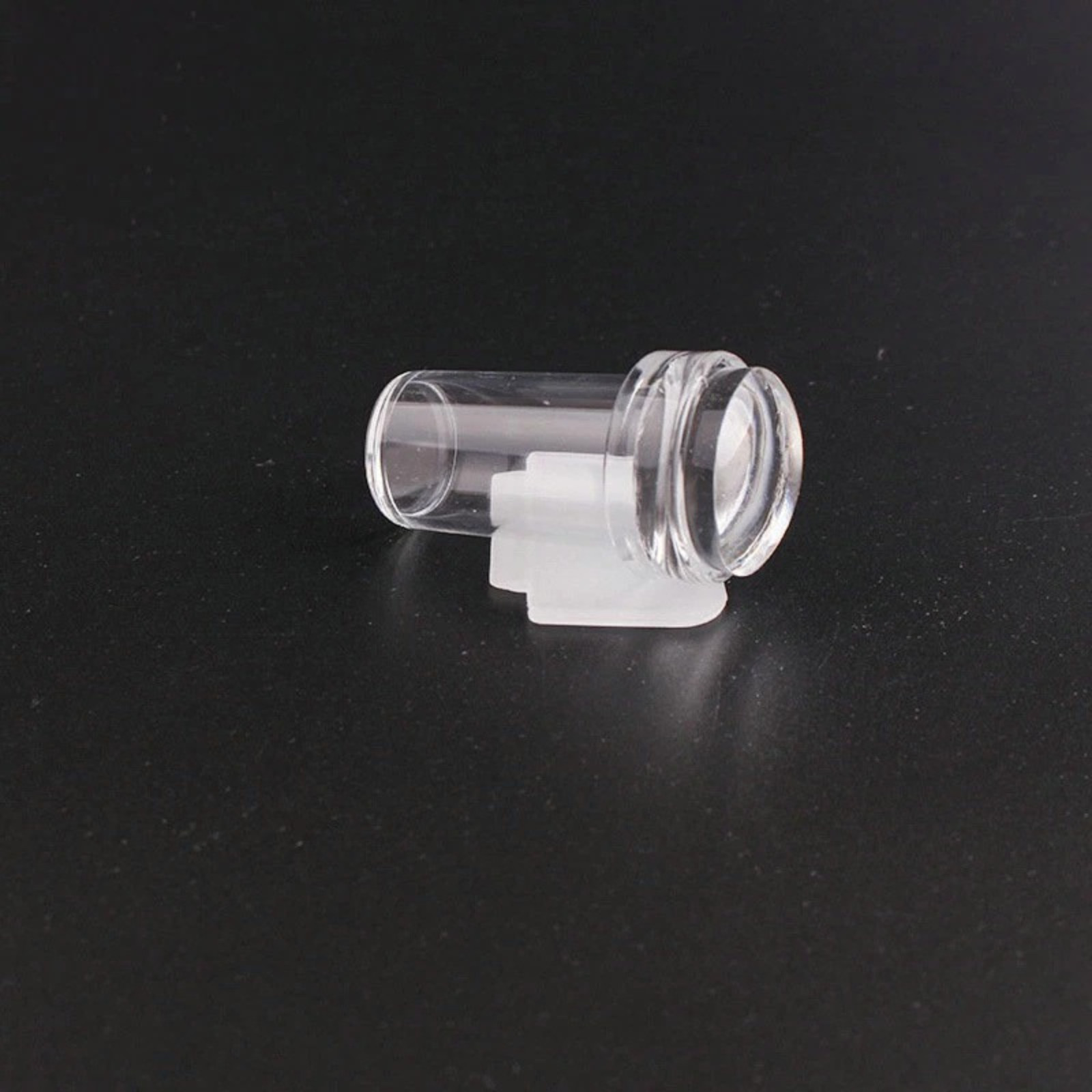 French Nail Art Stamper Silicone Jelly Tool with Scraper for DIY Manicure