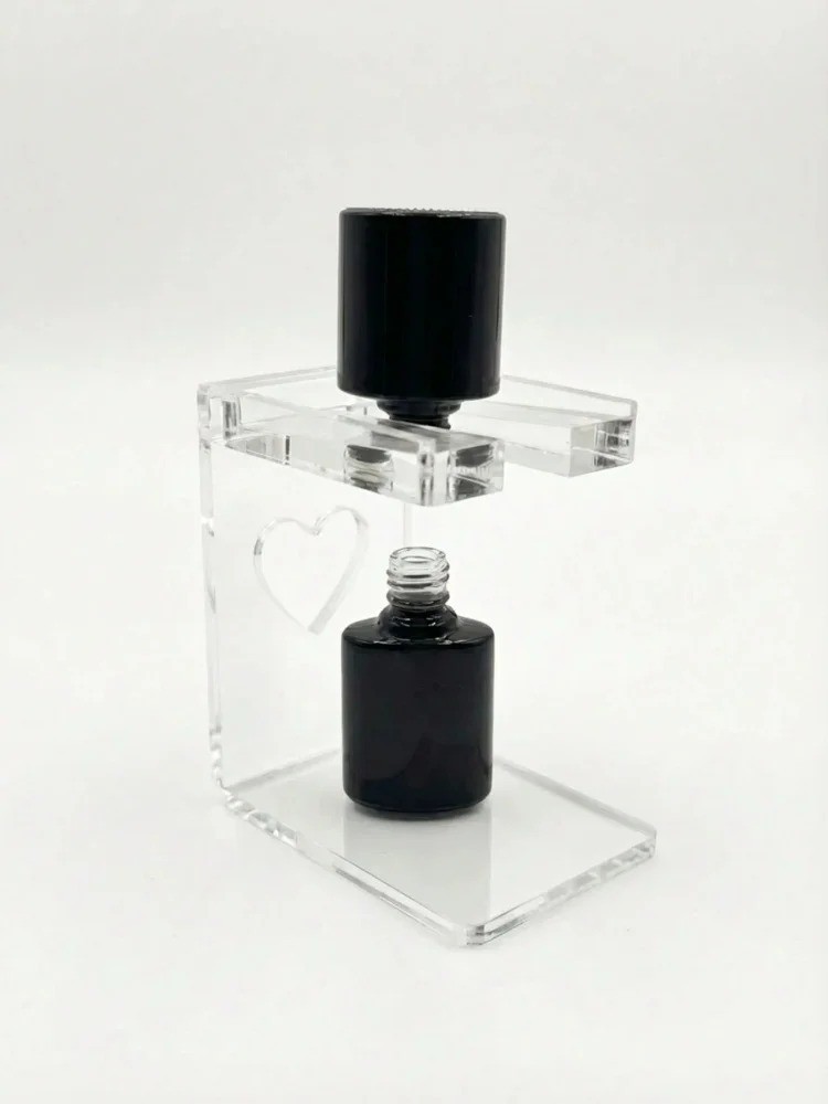 Nail Polish Holder – Manicure Tool Organizer for Salon Use – Plastic Stand