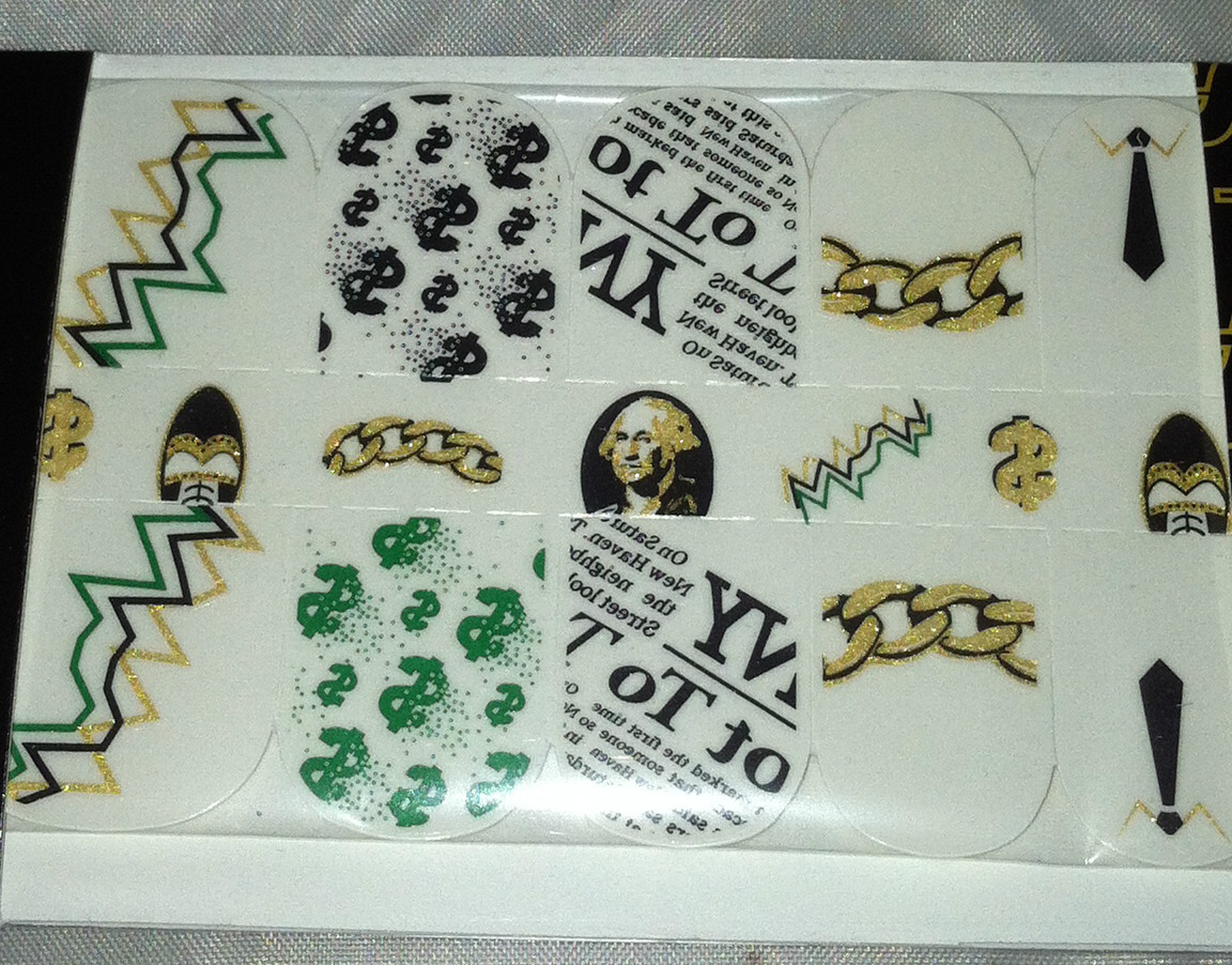 Maybelline Color Show Nail Stickers/Tattoos *50 FINANCIAL DISTRICT* Limited Edtn